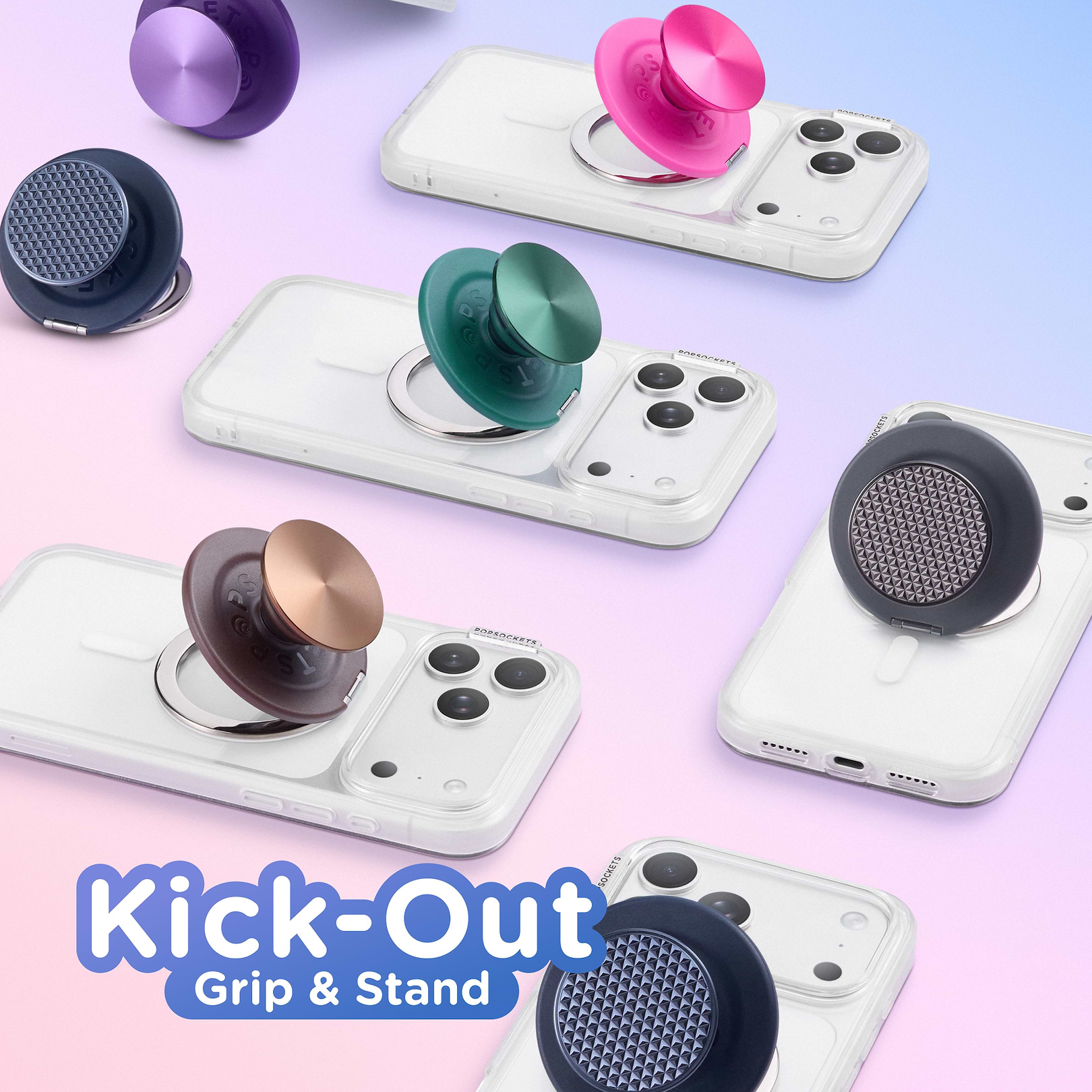 Kick out grip